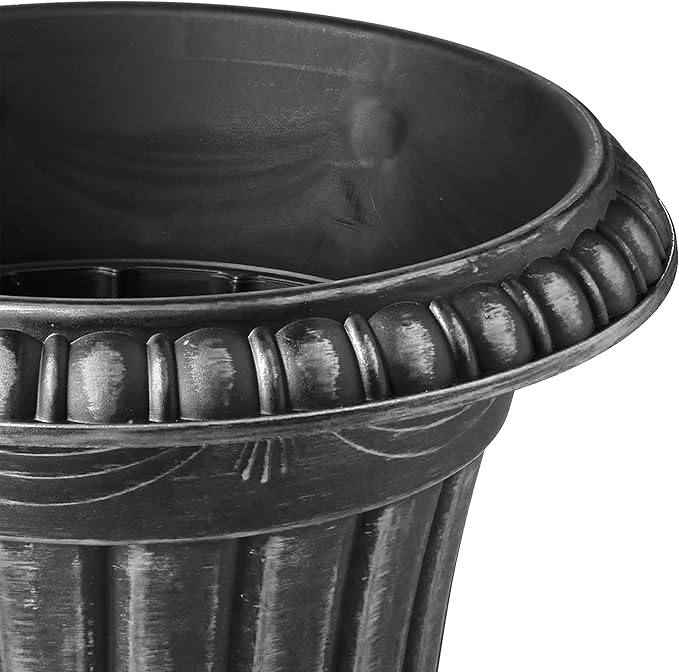 Arcadia Garden Products PL10SL Classic Traditional Plastic Urn Planter - Image 3