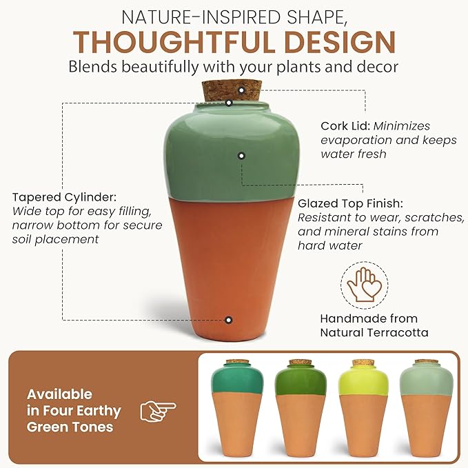 Terracotta Self Watering Planter Insert - Image 7