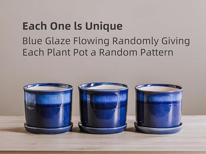 5.8 Inch Plant Pot: Ceramic Planter - Image 5