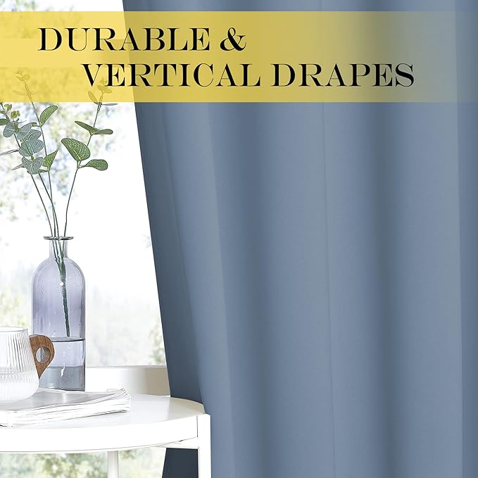 NICETOWN Patio Blackout Curtain Panels - Image 4