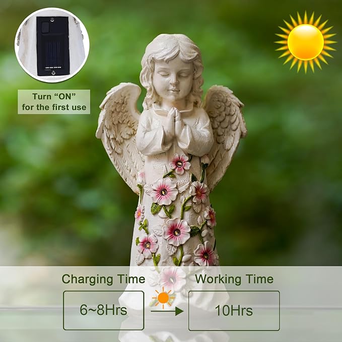 Nacome Garden Outdoor Statues Angel - Image 6
