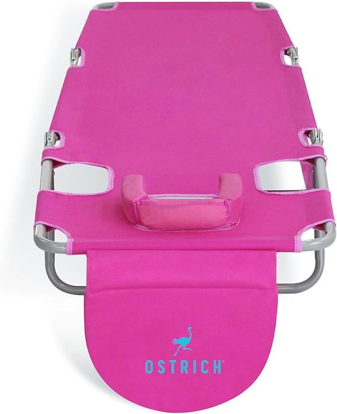 Ostrich Beach Lounge Chair, Folding & Reclining Outdoor Chaise Lounger - Image 9