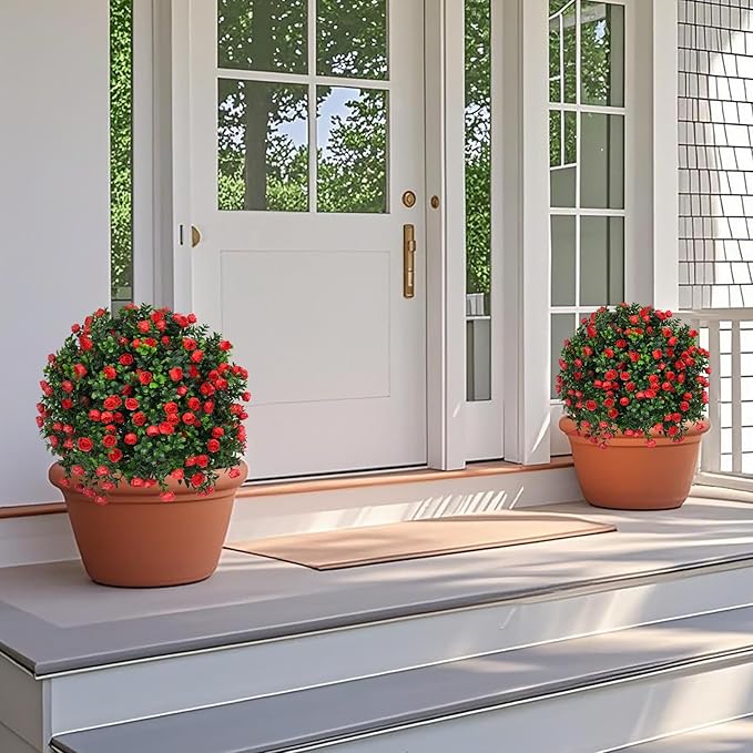 Artificial Boxwood Topiary Tree - Image 4