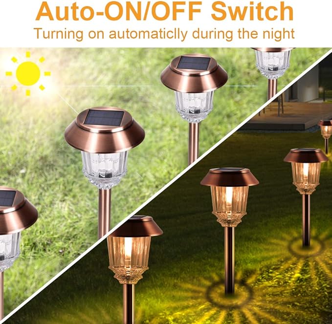 XMCOSY+ Solar Lights Outside Waterproof - Image 2