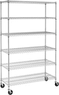 BestOffice | 6-Tier Wire Storage Shelves by BestOffice