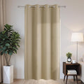 Joydeco Blackout Patio Sliding Door Curtains 72 Inches Long, Grommet Privacy by JOYDECO