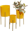 Deco 79 Metal Indoor Outdoor Planter Large Planter Pot by Deco79