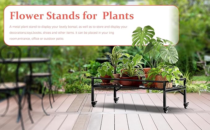 Zhongma Sturdy Metal Plant Stand - Image 5