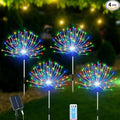 Solar Garden Lights Outdoor Waterproof, 4 Pack Total 480 LED Solar Starburst by Slyuexu
