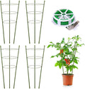 4 Pack Plant Support Tomato Cages by TOCCYARD