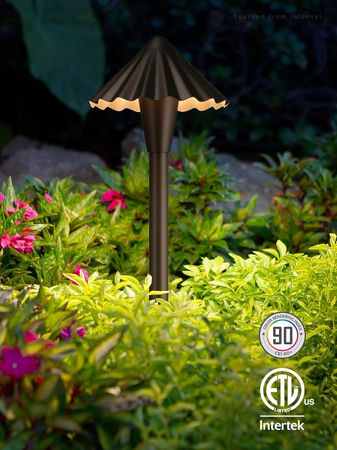 LEONLITE 3CCT Low Voltage Pathway Lights, LED Landscape Path Lights, - Image 2