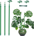 Extendable Plant Stakes, Adjustable Length from 17.9IN to 42.3IN Monstera by GAGANANG