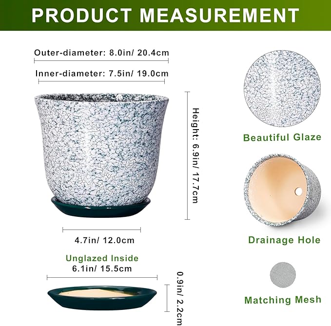 Ceramic Pots for Plants - Image 2