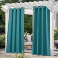 NICETOWN Outdoor Patio Curtains Waterproof 84 inches Long, Rustproof Grommet by NICETOWN