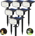 Solar Lights Outdoor Waterproof IP65, Auto On/Off, 6000K 2 Lighting Modes by JEJOT