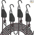Kayak Straps Tie Downs 4 Pack, Roof Rack Straps Adjustable Ratchet Tie Down by STAYGROW