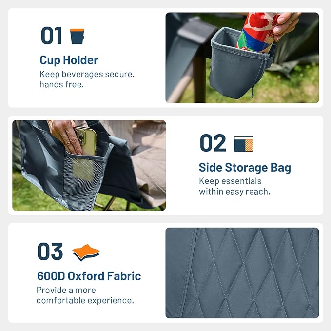 TIMBER RIDGE Hammock Camping Chair - Image 6