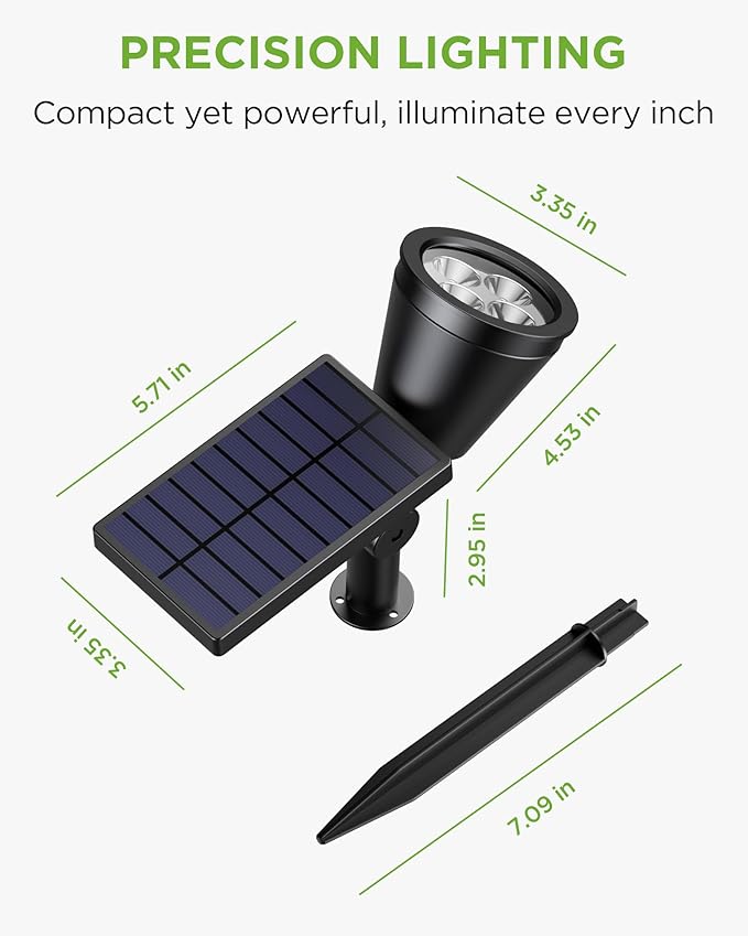 InnoGear Solar Lights Outdoor Waterproof Halloween Christmas Solar Garden Light - Image 8