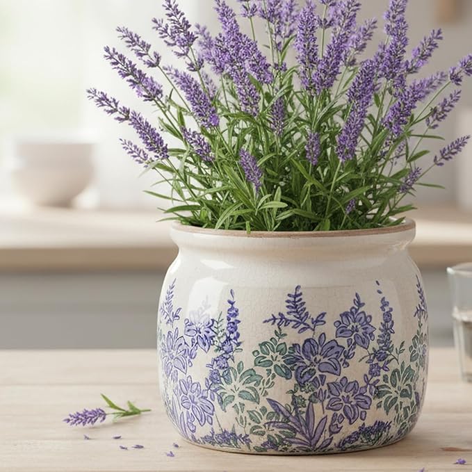 Pots for Plants, Ceramic Planters for Indoor/Outdoor Plants, 6.29'' Plant Pots - Image 2