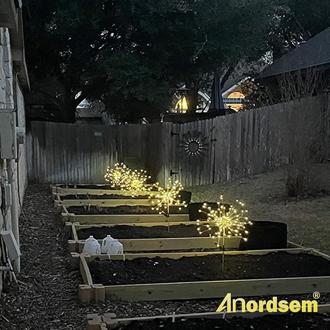 Anordsem Solar Lights Outdoor Decorative: Bendable Copper Wire - Image 7