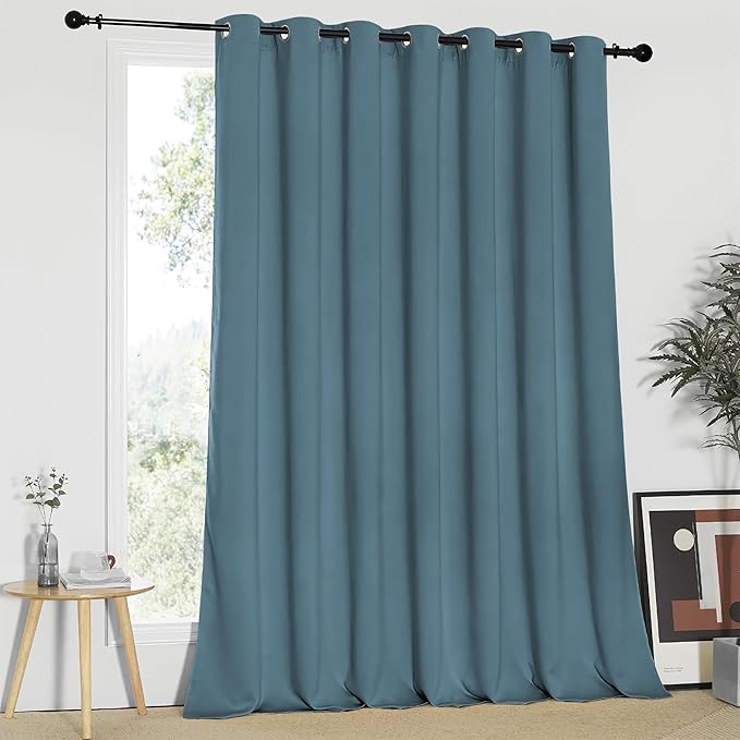 NICETOWN Blackout Patio Curtains 100 x 95 Inches Long by NICETOWN