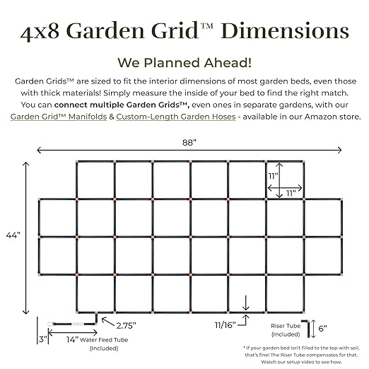 Garden Grid Watering System | Raised Garden Bed Drip Irrigation System – But - Image 8