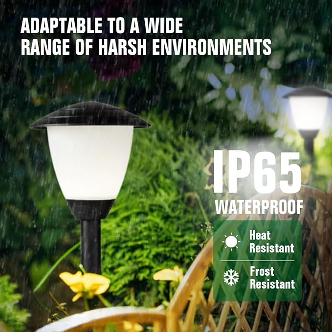 Low Voltage Pathway Lights LED Landscape Lights, 1.7W 12V, 3000K Warm White - Image 3
