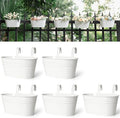 Dahey 10.5 Inch Metal Iron Hanging Flower Pots by Dahey