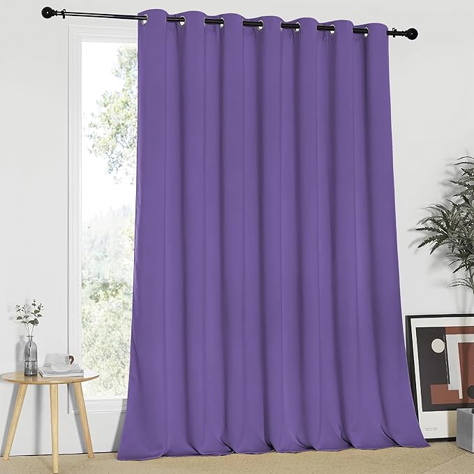 NICETOWN Blackout Patio Curtains 100 x 95 Inches Long by NICETOWN