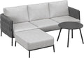 EAST OAK Life Chatter Patio Furniture Set, Outdoor Furniture Sectional Sofa Set by EASTOAK