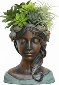 DiliComing Head Planter Face Plant Pots by DiliComing