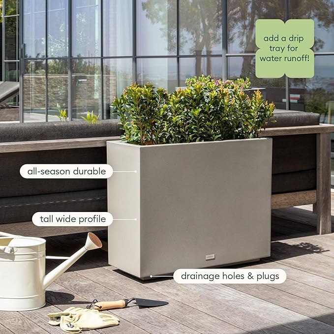 Veradek Block Series Span Plastic Planter - Image 6