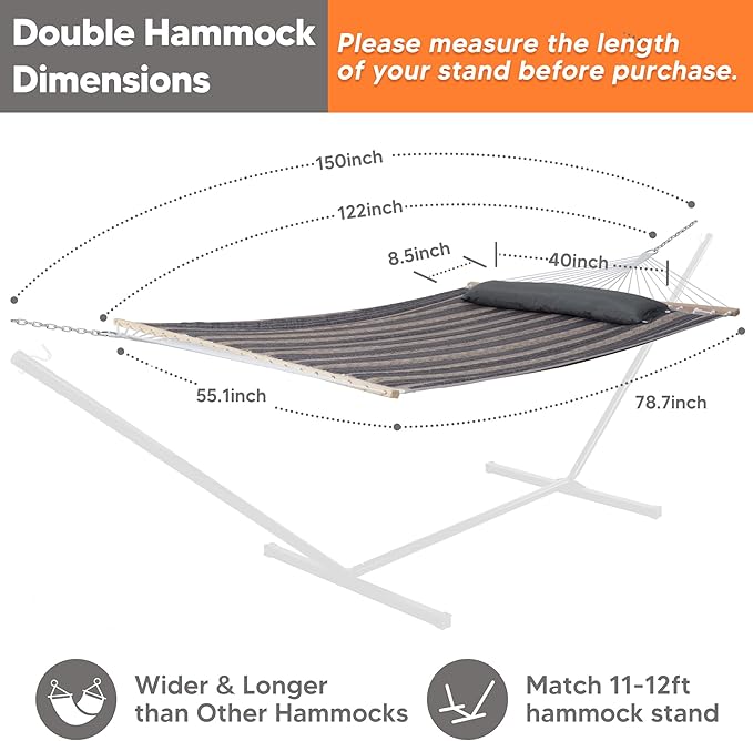 SUNCREAT Double Quilted Hammock - Image 3