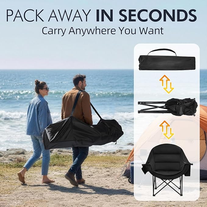 Oversized Camping Chair for Adults - Image 7