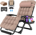 Suteck Oversized Zero Gravity Chair, 33In XXL Outdoor Recliner Chair by Suteck