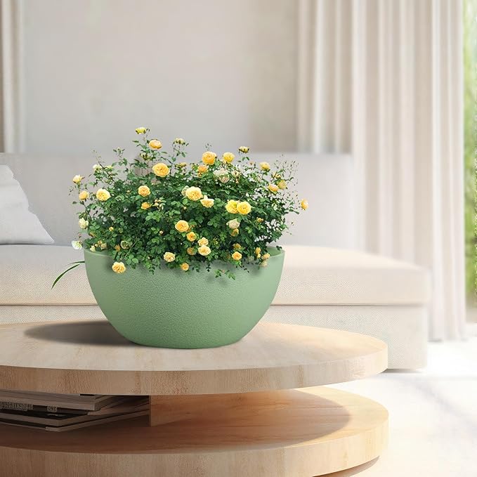 10 inch Hanging Planters for Outdoor Indoor Plants - Image 7
