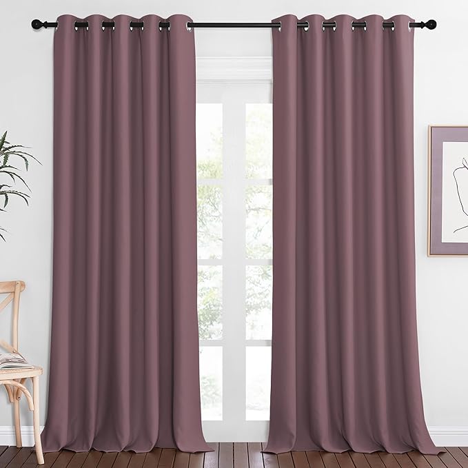 NICETOWN Patio Blackout Curtain Panels by NICETOWN