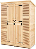 VEVOR Outdoor Storage Shed, Oversize Wooden Outside Storage Cabinet by VEVOR