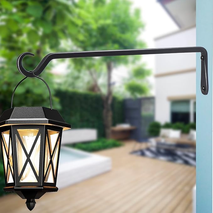 16 inch Plant Hanger, Sturdy Hanging Plant Bracket Outdoor, Hanging Plant Wall - Image 6