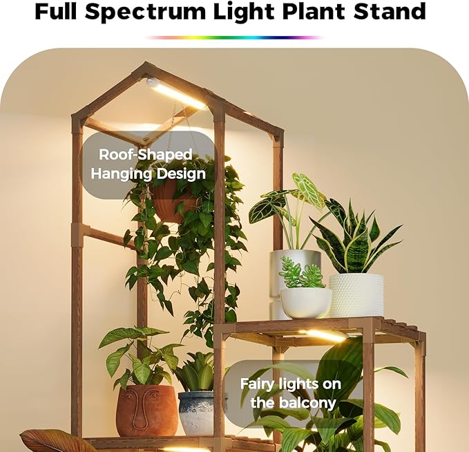 Bamworld Tall Corner Plant Stands - Image 4