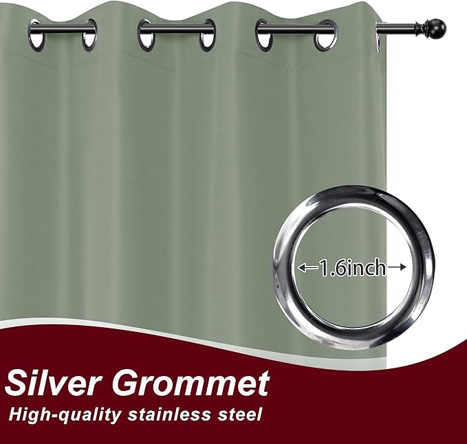 HolidayIdeas Grommet Outdoor Curtains - Image 2