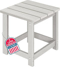 LZRS Adirondack Square Outdoor Side Table by LZRSPET