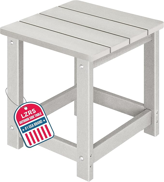 LZRS Adirondack Square Outdoor Side Table by LZRSPET