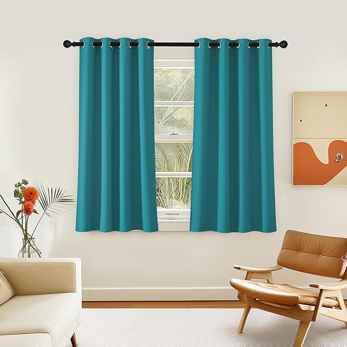 NICETOWN Room Darkening Short Curtain 54 inches Long by NICETOWN