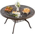 Outdoor Patio Dining Table by Attliahome