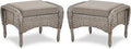 Belord Outdoor Ottomans for Patio Foot Rest by Belord