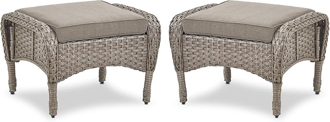 Belord Outdoor Ottomans for Patio Foot Rest by Belord