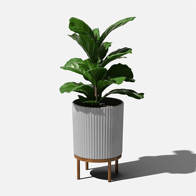 Veradek Demi Series Round Planter w/ Stand - Image 9