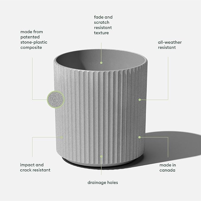 Veradek Demi Series Round Planter - Image 2