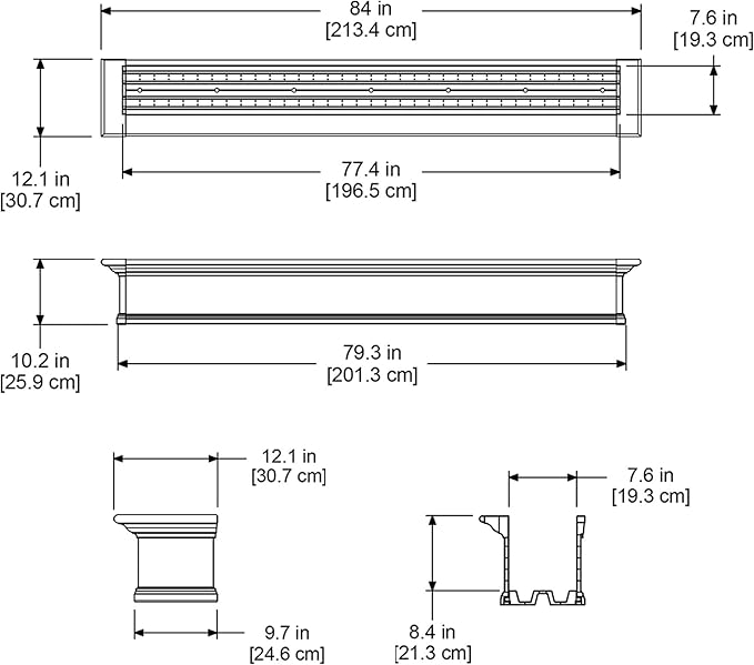 Mayne Yorkshire 7ft Window Box - Image 6